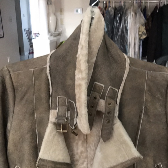 ZARA WOMAN LEATHER JACKET. SIZE M - Picture 8 of 9